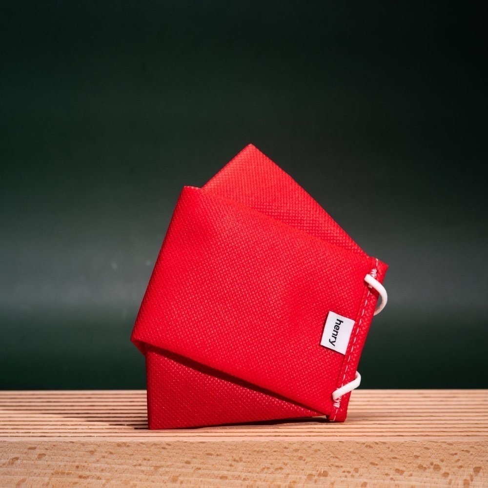 Henry Mask | Reusable face mask 3-pack in Red